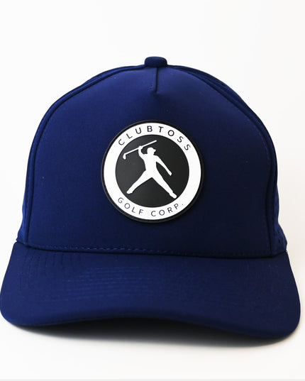 Clubtoss Golf Corp. Patch - Performance SnapBack Cap  - Navy Blue