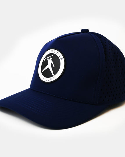 Clubtoss Golf Corp. Patch - Performance SnapBack Cap  - Navy Blue