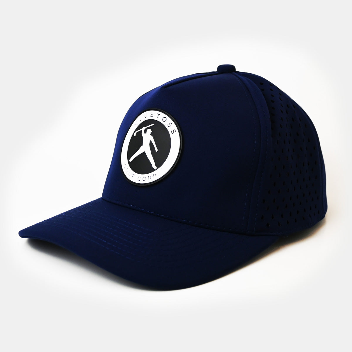 Clubtoss Golf Corp. Patch - Performance SnapBack Cap  - Navy Blue
