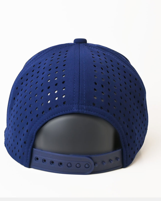 Clubtoss Golf Corp. Patch - Performance SnapBack Cap  - Navy Blue