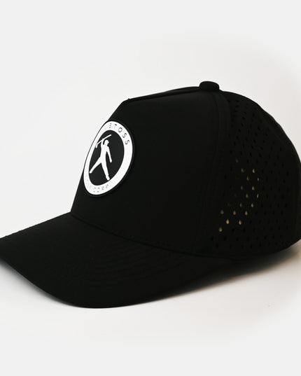 Clubtoss Golf Corp. Patch - Performance SnapBack Cap  - Black