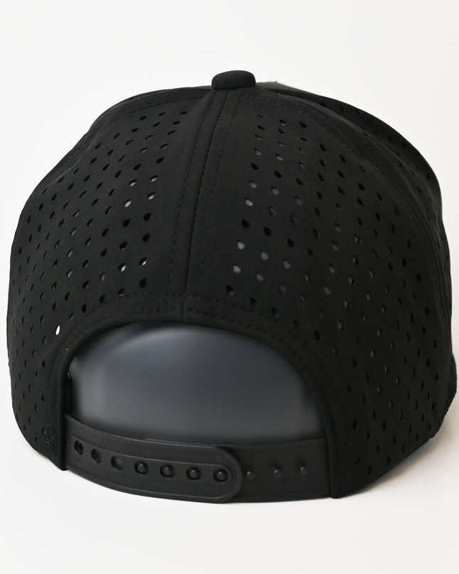 Clubtoss Golf Corp. Patch - Performance SnapBack Cap  - Black