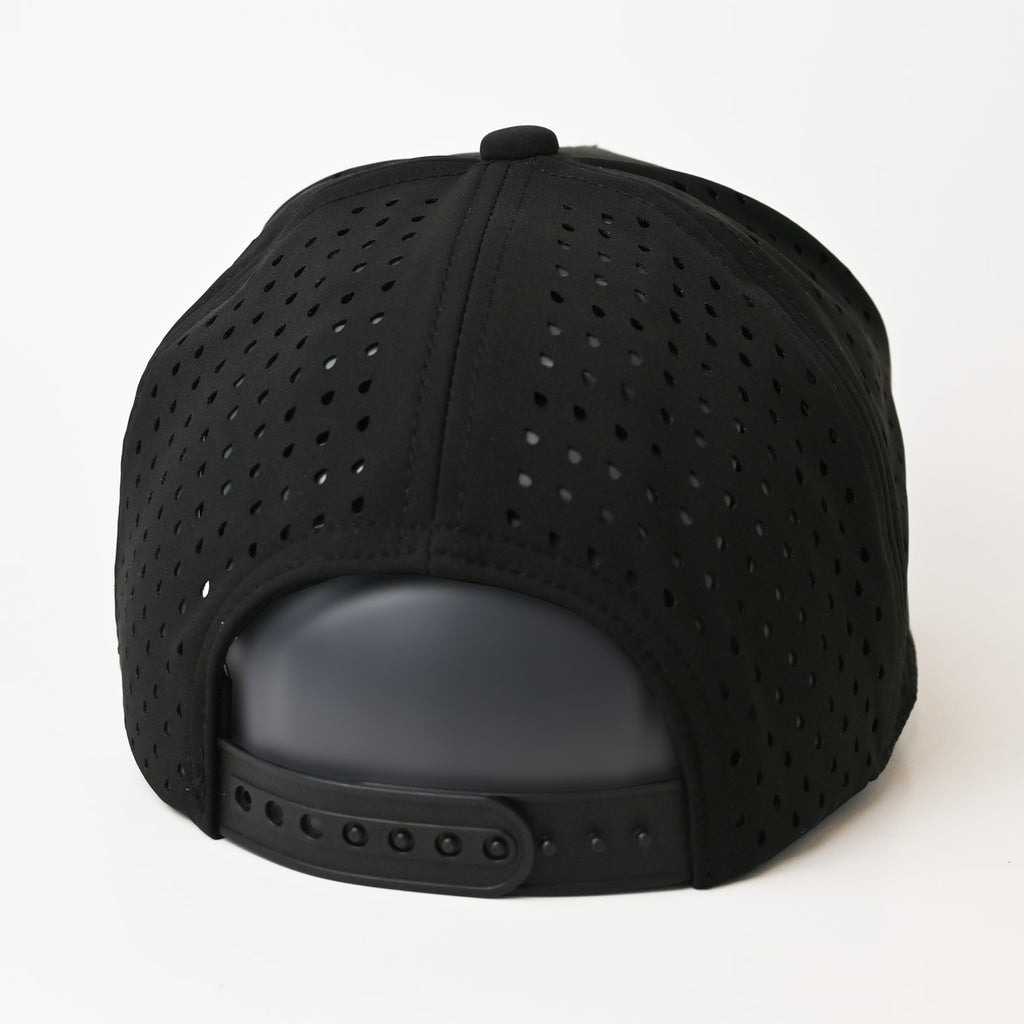 Clubtoss Golf Corp. Patch - Performance SnapBack Cap  - Black