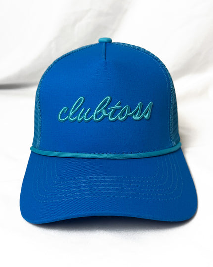 Double Blue Roped SnapBack Trucker Cap
