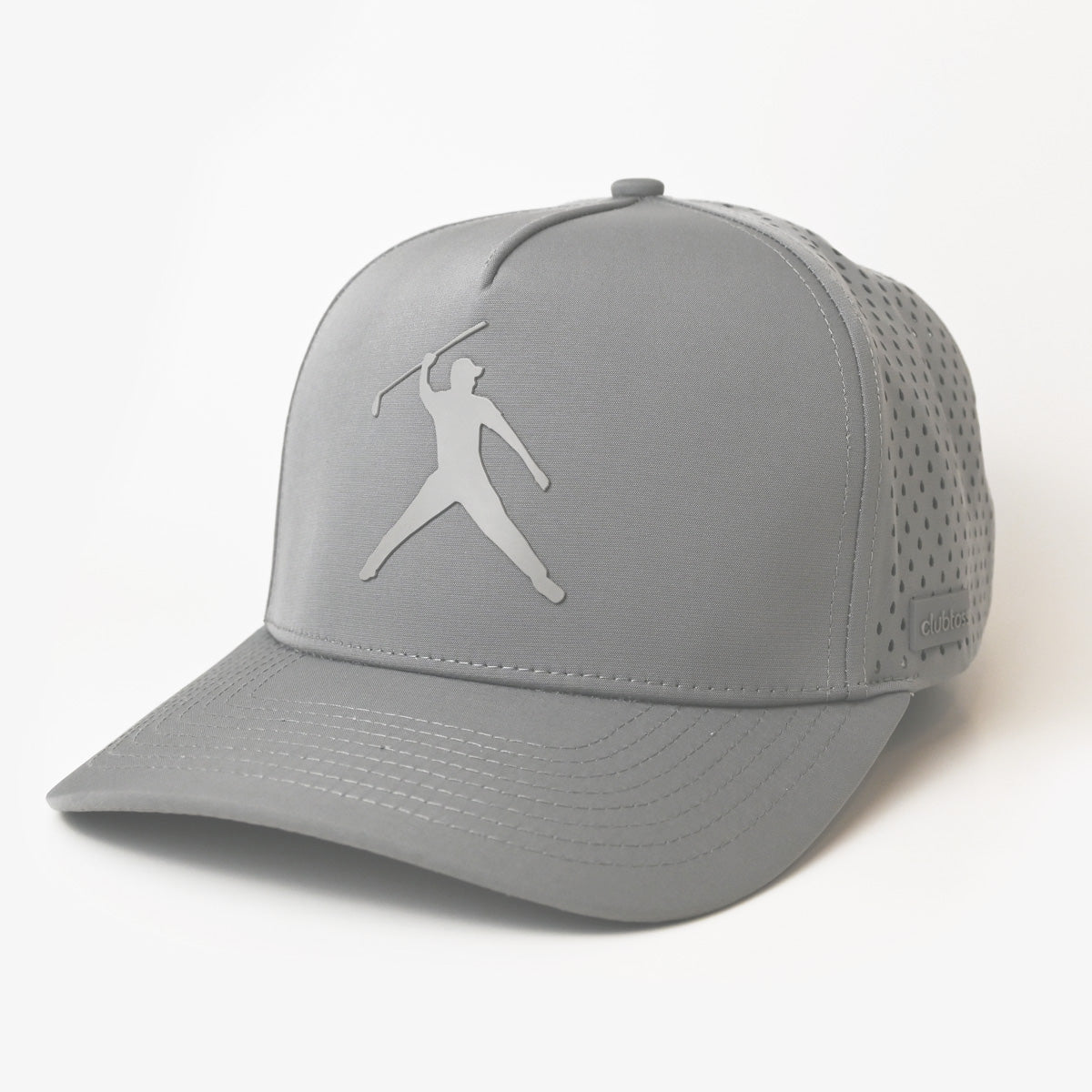 Premium Signature SnapBack Golf Cap  - Grey