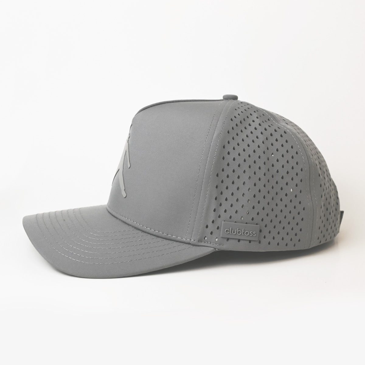 Premium Signature SnapBack Golf Cap  - Grey