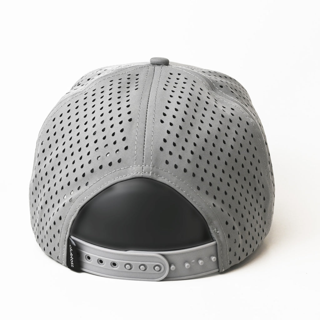 Premium Signature SnapBack Golf Cap  - Grey