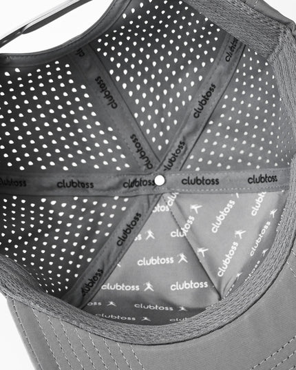 Premium Signature SnapBack Golf Cap  - Grey