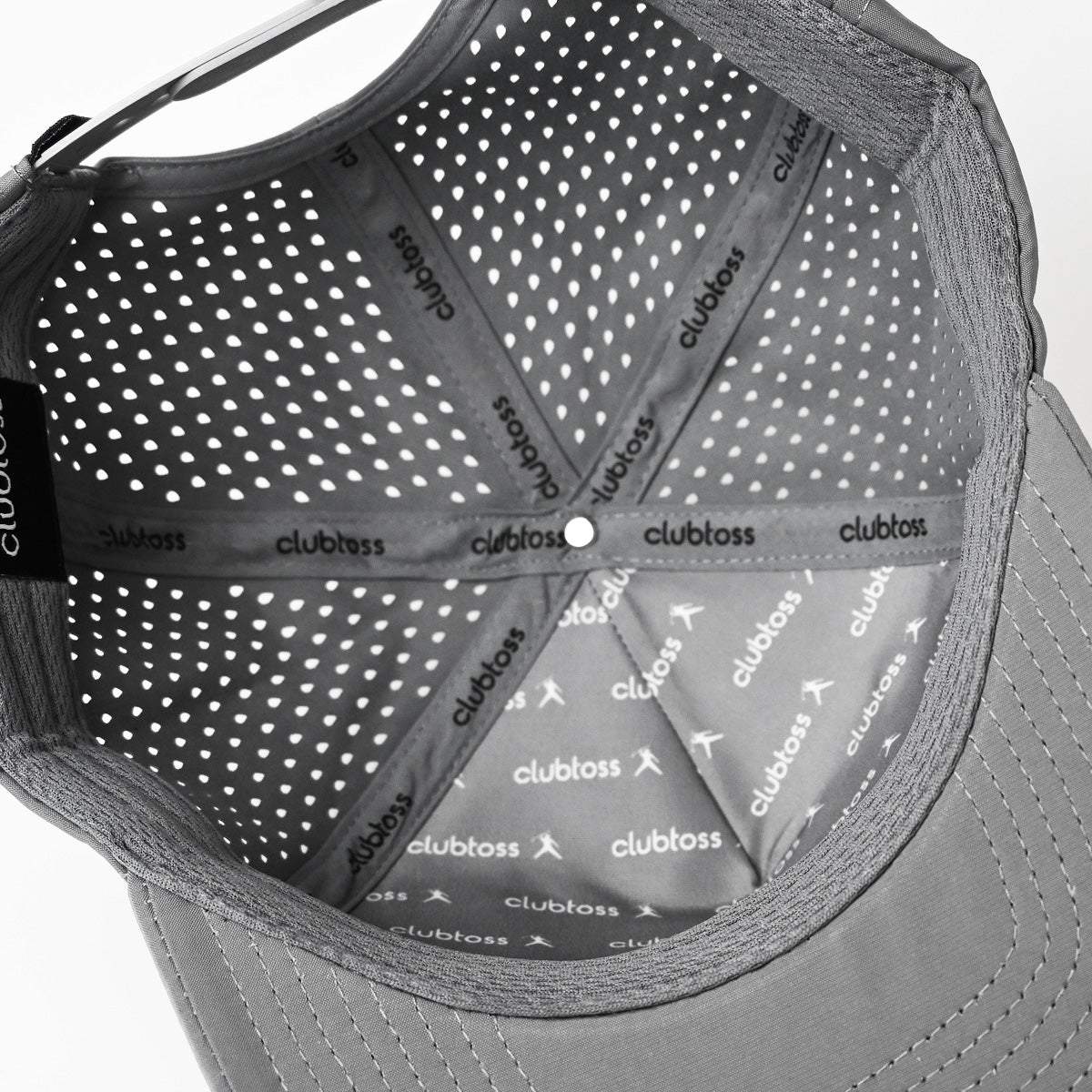 Premium Signature SnapBack Golf Cap  - Grey