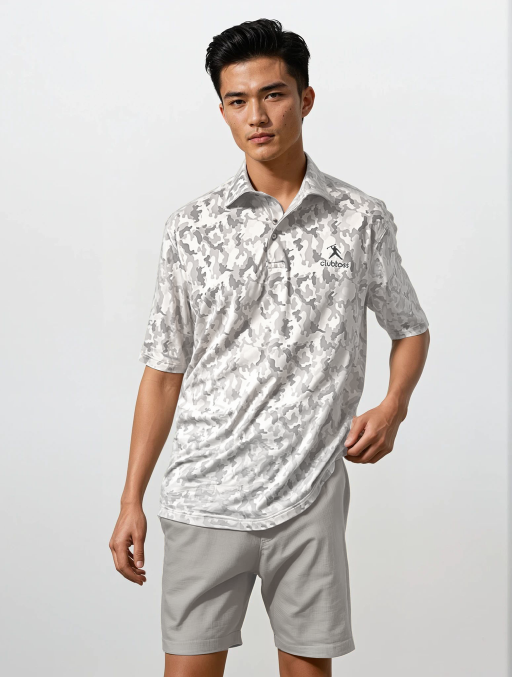 Army Camo Grey - Polo