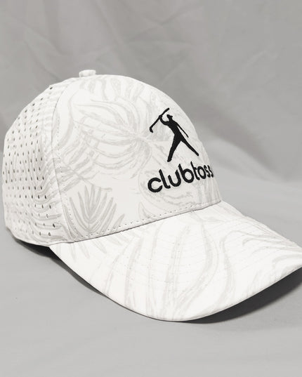 Grey/White Tropic - Performance SnapBack Cap