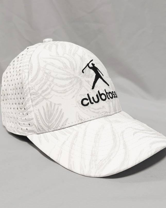 Grey/White Tropic - Performance SnapBack Cap
