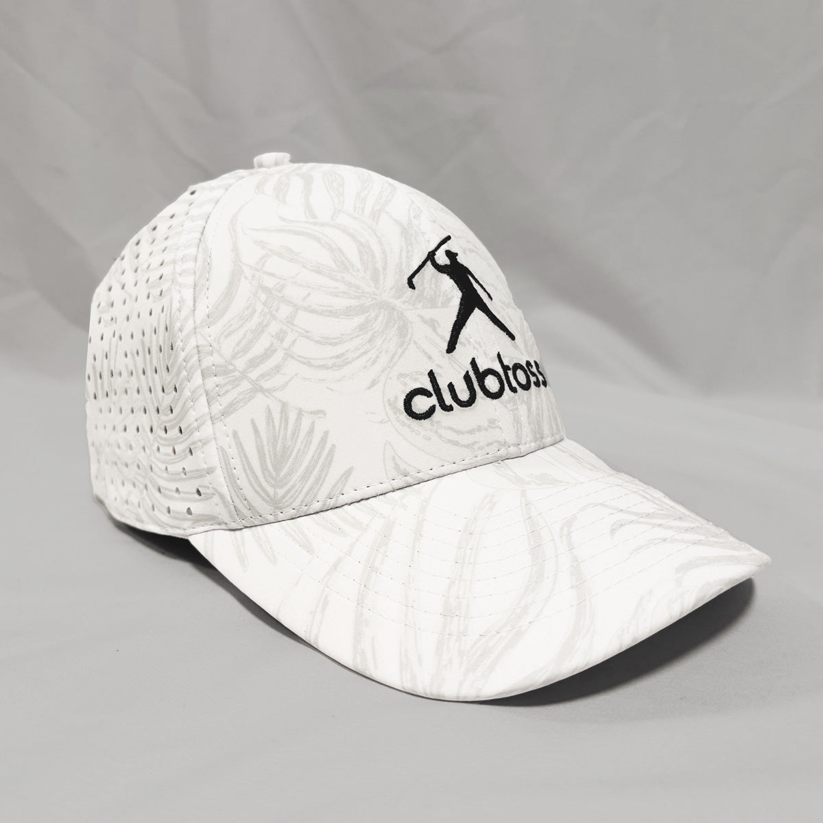 Grey/White Tropic - Performance SnapBack Cap