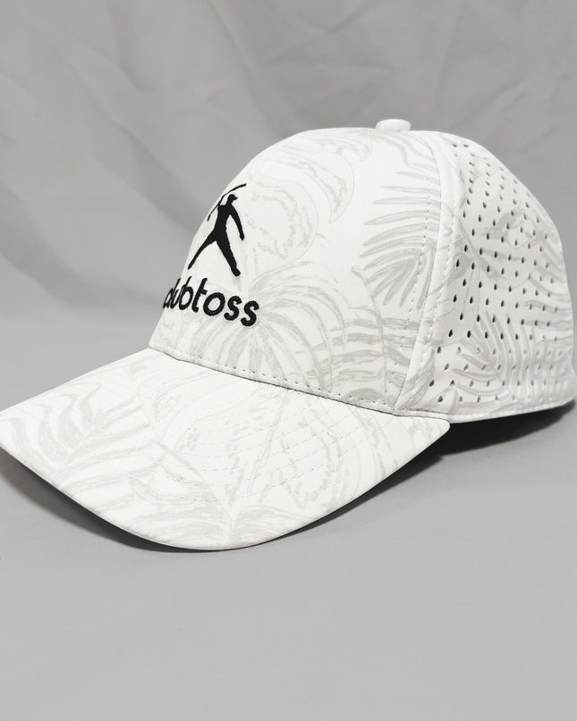 Grey/White Tropic - Performance SnapBack Cap