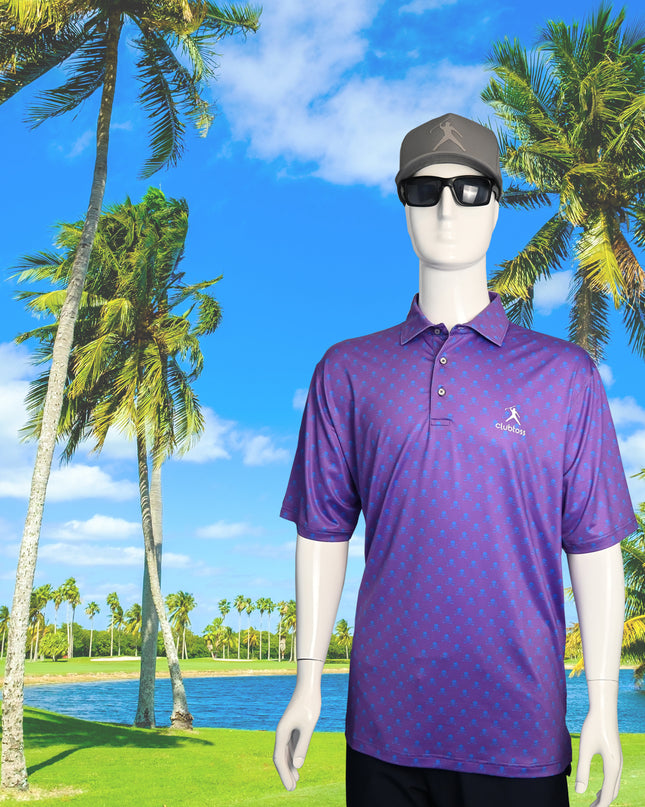 Purple Skulls - Polo