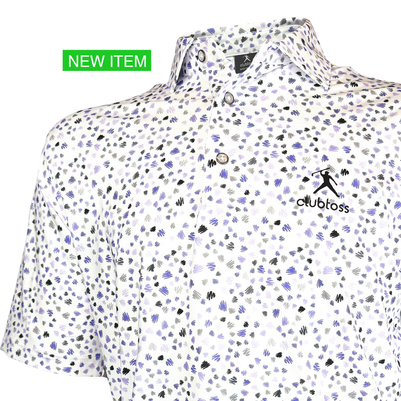 Scratch Golf - Purple Grey - Polo