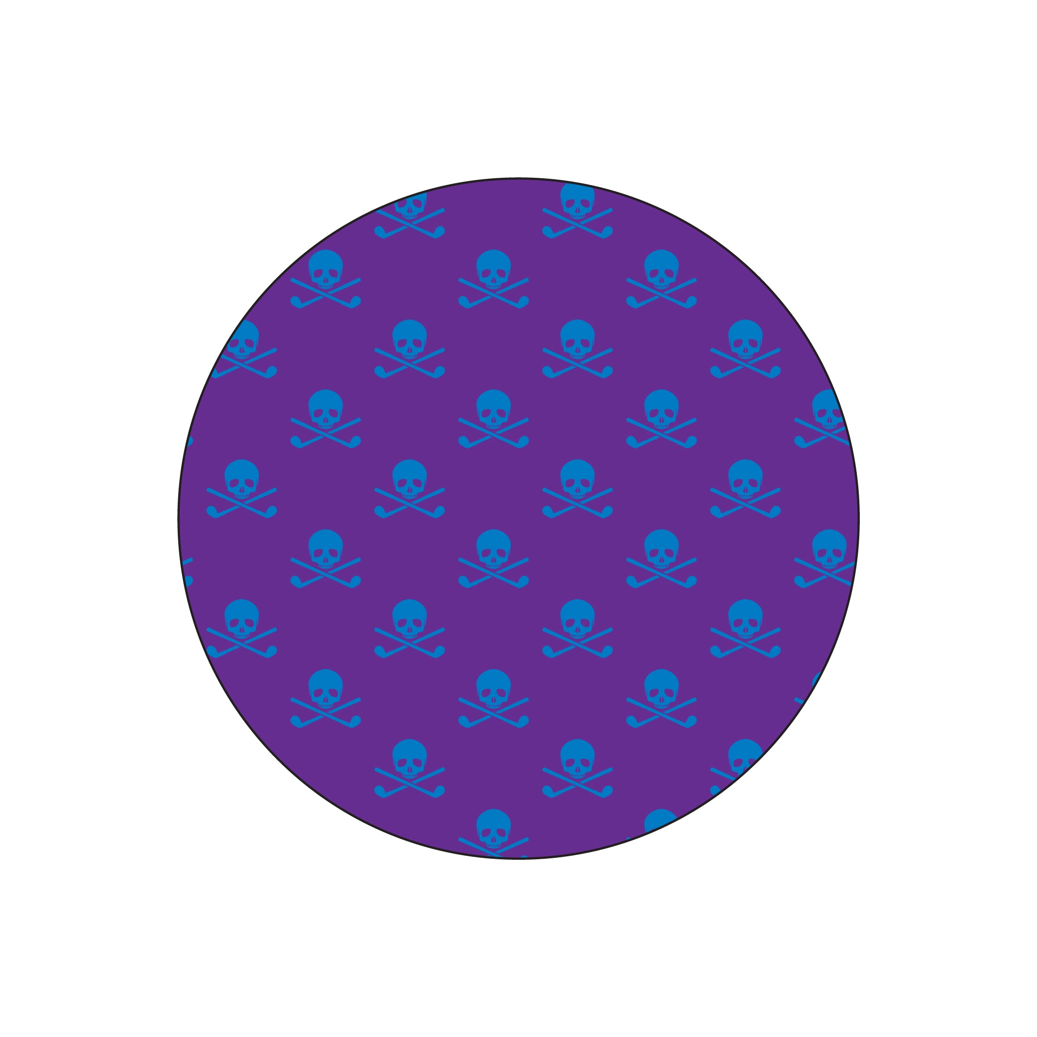 Purple Skulls - Polo