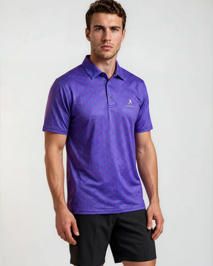 Purple Skulls - Polo