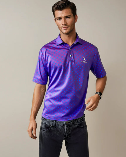 Purple Skulls - Polo