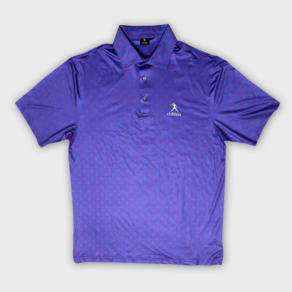 Purple Skulls - Polo