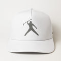 Premium Signature SnapBack Golf Cap  - White
